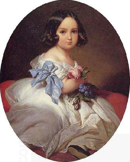 Franz Xaver Winterhalter Princess Charlotte of Belgium China oil painting art
